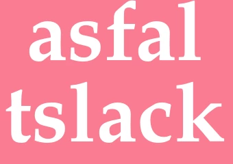 Synonym asfaltslack