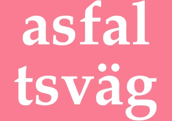 Synonym asfaltsväg