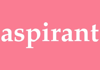 Synonym aspirant