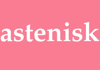Synonym astenisk