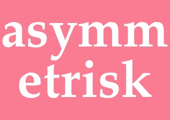 Synonym asymmetrisk