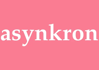 Synonym asynkron