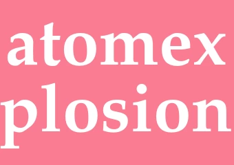 Synonym atomexplosion