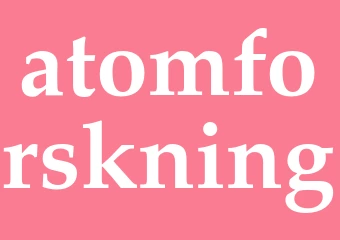 Synonym atomforskning
