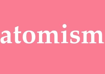 Synonym atomism