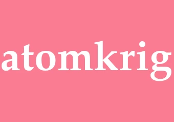 Synonym atomkrig