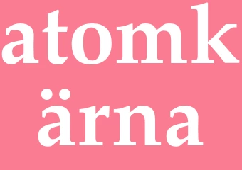 Synonym atomkärna