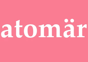 Synonym atomär
