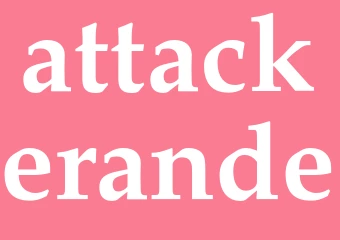 Synonym attackerande