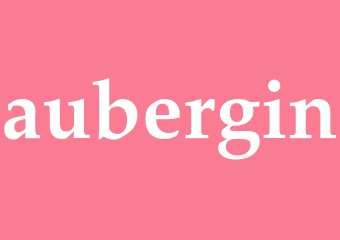 Synonym aubergin