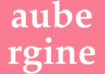 Synonym aubergine