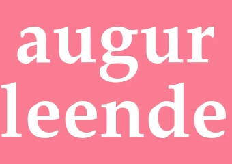 Synonym augurleende