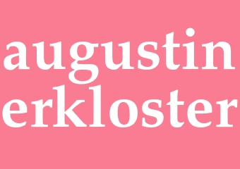 Synonym augustinerkloster