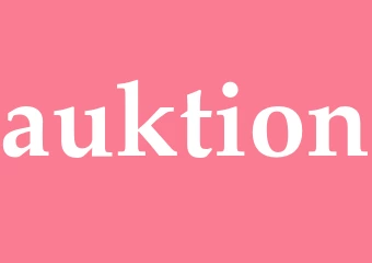 Synonym auktion