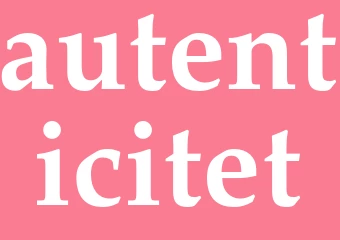 Synonym autenticitet