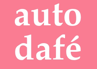Synonym autodafé