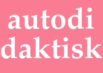 Synonym autodidaktisk