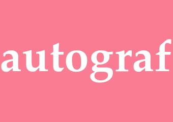 Synonym autograf