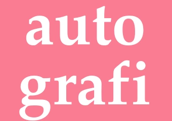 Synonym autografi