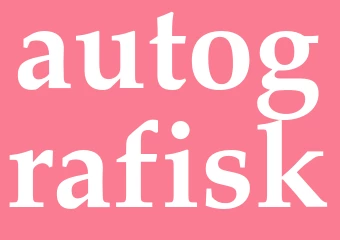 Synonym autografisk