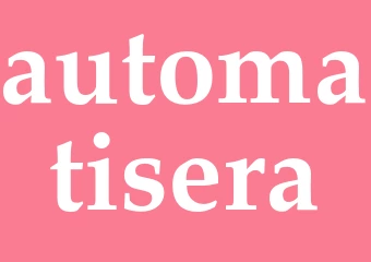 Synonym automatisera