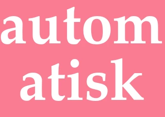 Synonym automatisk