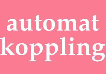 Synonym automatkoppling