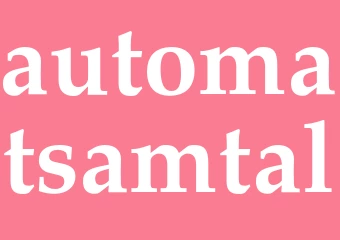 Synonym automatsamtal