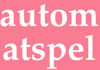 Synonym automatspel