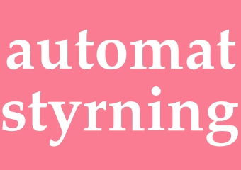 Synonym automatstyrning