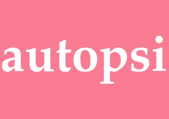 Synonym autopsi