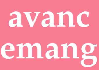Synonym avancemang