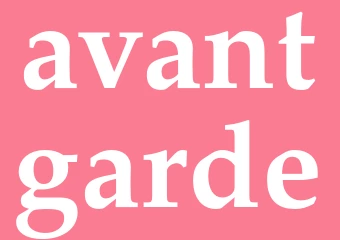 Synonym avantgarde