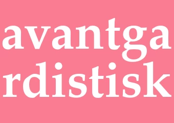 Synonym avantgardistisk