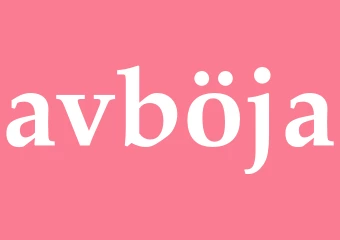 Synonym avböja