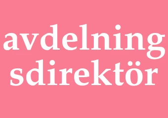Synonym avdelningsdirektör