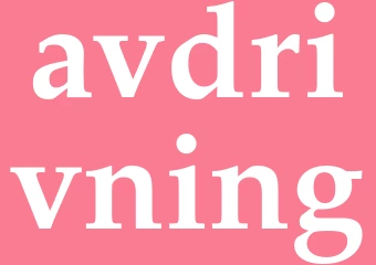 Synonym avdrivning