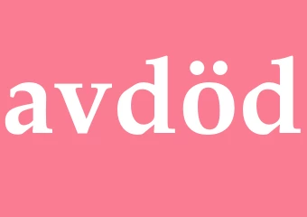 Synonym avdöd