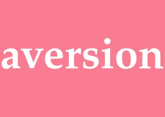 Synonym aversion