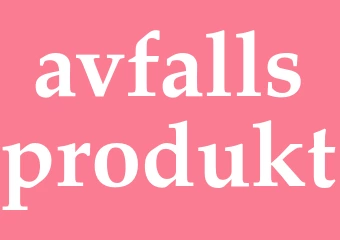 Synonym avfallsprodukt