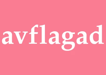 Synonym avflagad