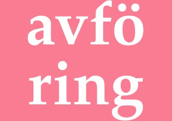 Synonym avföring