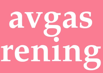 Synonym avgasrening