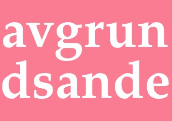 Synonym avgrundsande