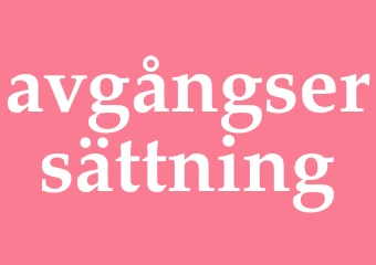 Synonym avgångsersättning