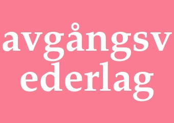 Synonym avgångsvederlag