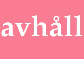 Synonym avhåll