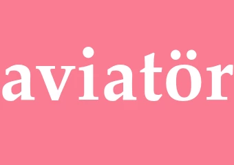 Synonym aviatör