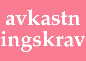 Synonym avkastningskrav