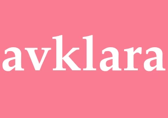 Synonym avklara